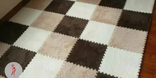 موکت پازلی در آشپزخانه