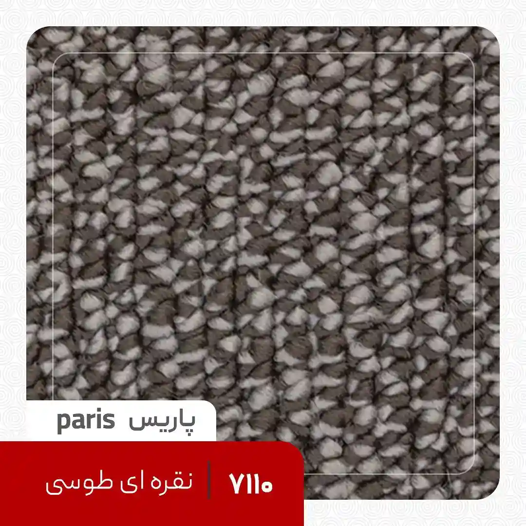 Paris Silver Grey Loop Carpet موکت لوپ پاریس نقرهای طوسی